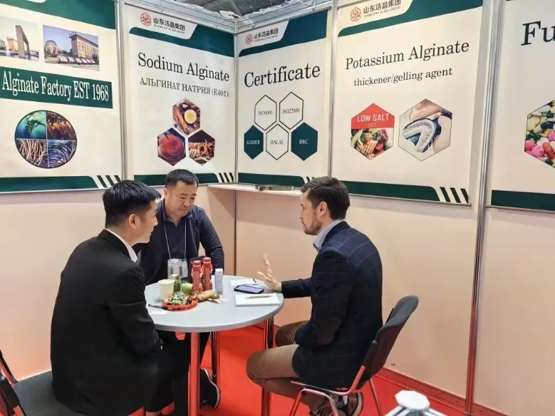 Shandong Jiejing Group Corporation Attended Global Ingredients Show in Russia